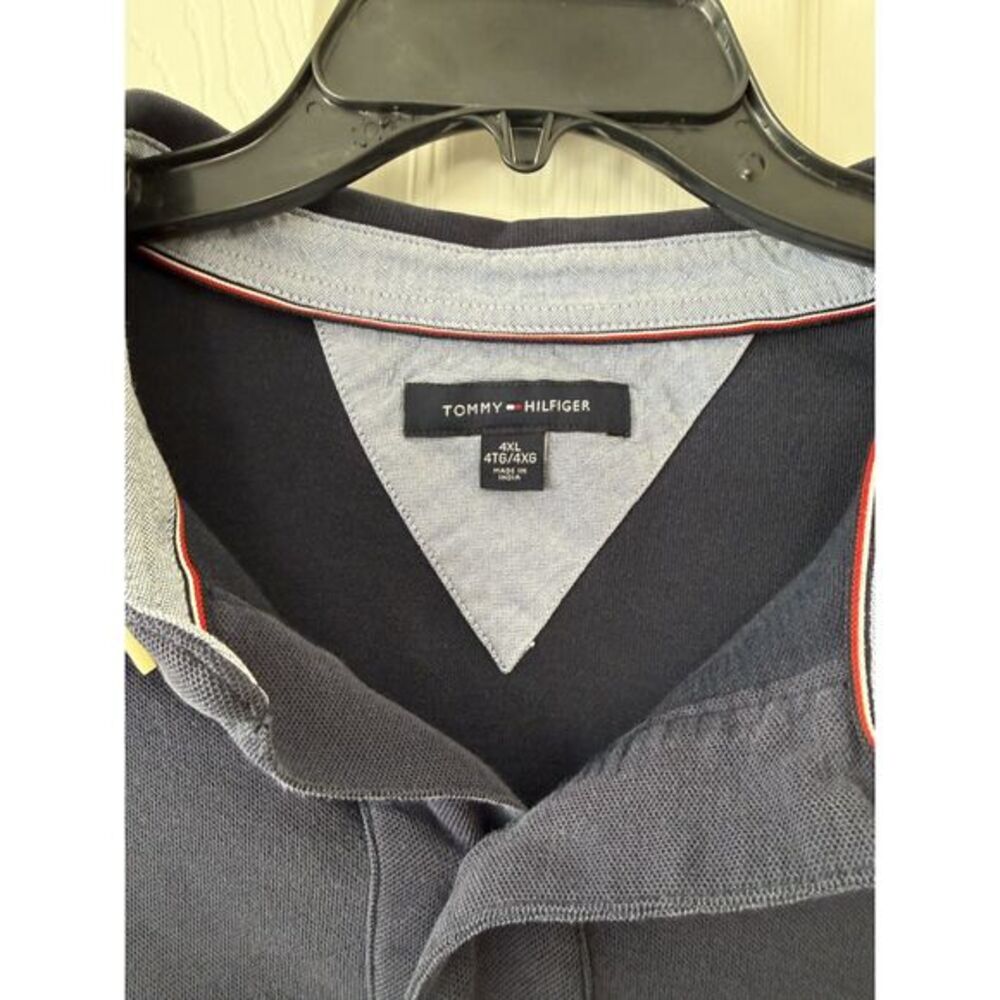 Tommy Hilfiger Men’s 4XL‎ Polo Shirt - Big & Tall - Classic Fit Navy Blue